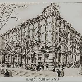 Hotel St. Gotthard 1920