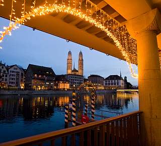 weihnachten grossmuenster weihnachtlich geschmückt