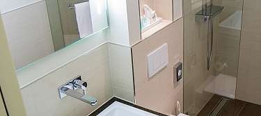 Business single room Bathroom with shower